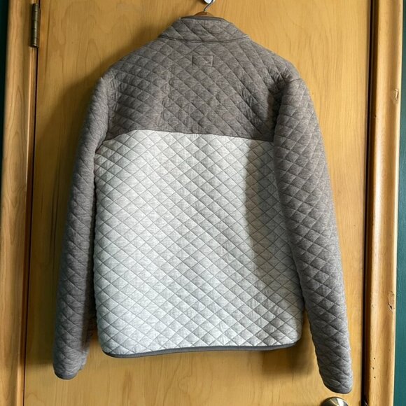 Marine Layer Oatmeal Colorblock Heavyweight Corbet Pullover Size Medium - Picture 3 of 11